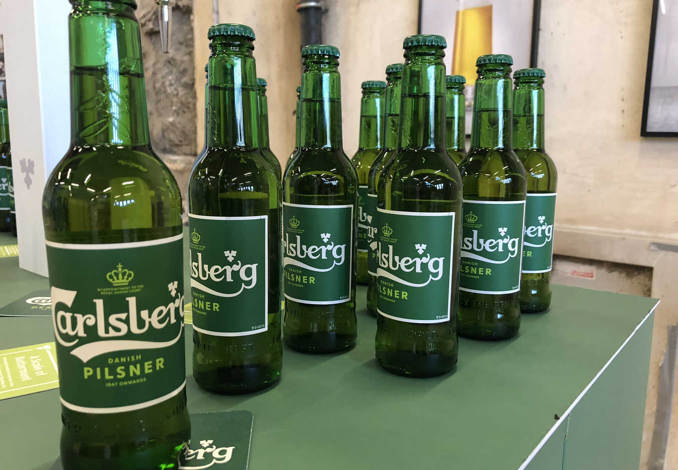 Carlsberg elige la gama de tintas sostenibles de Hubergroup