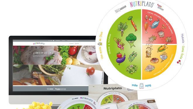 El Nutriplato de Nestlé, premiado por promover la alimentación saludable en niños