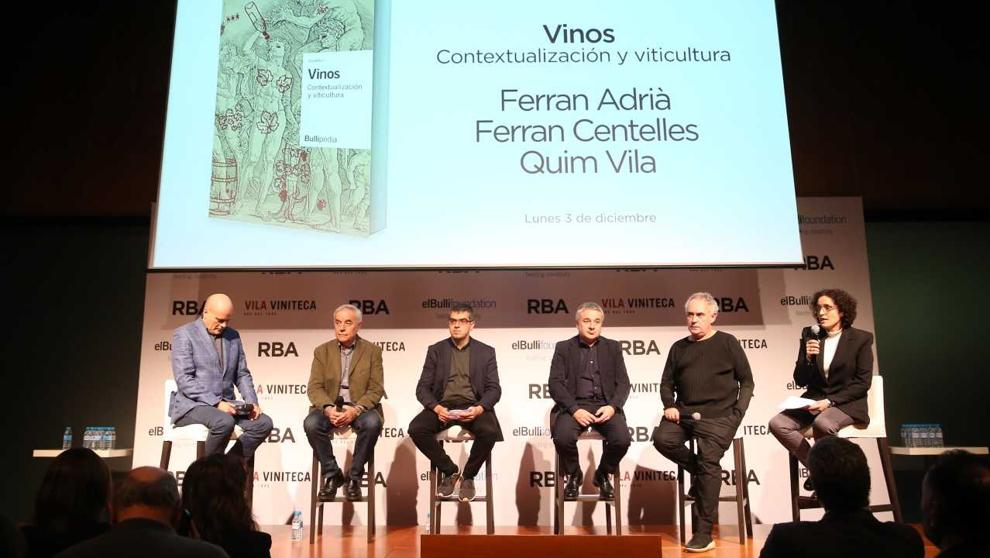 Ferran Adrià presenta el primer volumen sobre vino de la Bullipedia