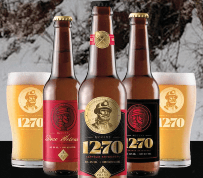 LA CERVEZA QUE SALE DE LAS MINAS