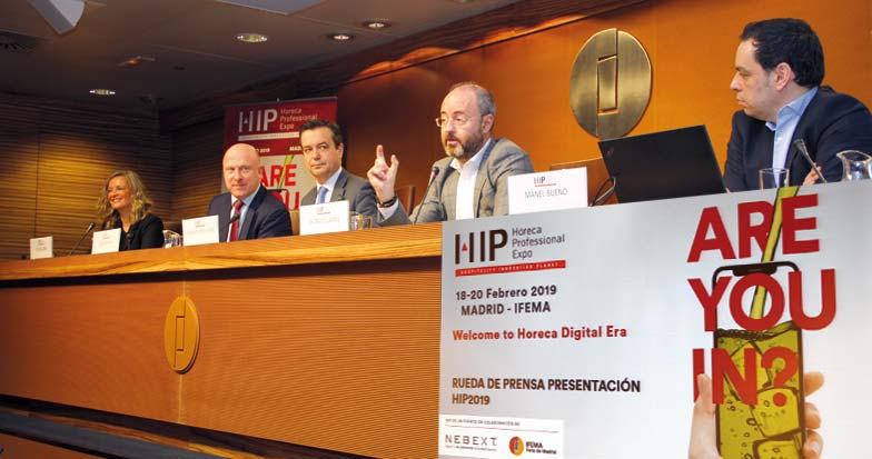 HIP 2019 busca potenciar la transformación digital del Canal Horeca
