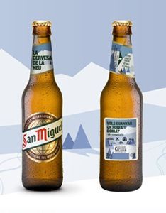 SAN MIGUEL LANZA UNA COLECCIÓN LIMITADA DE BOTELLINES INSPIRADOS EN EL APRÈS-SKI