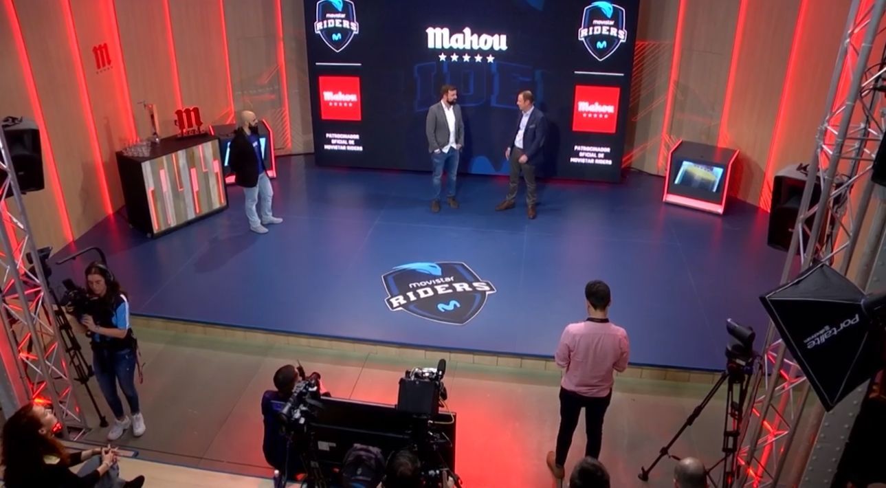 Movistar Riders presenta a Mahou como nuevo patrocinador