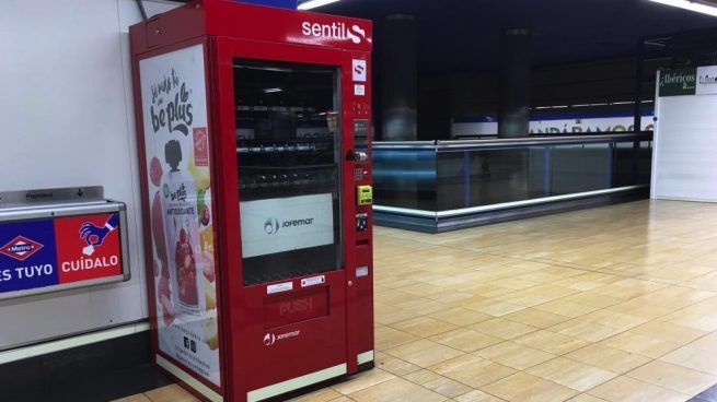 Las 240 máquinas de vending del Metro de Madrid serán retiradas por impagos de la concesionaria