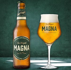 San Miguel lanza Magna, una cerveza con un extra de sabor