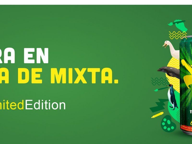 Mixta ofrece a sus consumidores diseñar lata #MixtaLimitedEdition