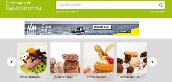 Nace el Diccionario de Gastronomía, con más de 7.000 términos