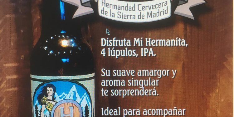 El Español Cervecero y Cervezas Panda presentan ‘Mi Hermanita’, una cerveza de la Sierra del Guadarrama