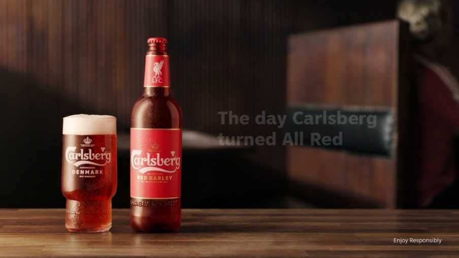 Carlsberg lanza una cerveza roja destinada a los fans del Liverpool FC