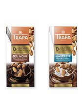 TRAPA CREA UNA NUEVA GAMA DE TABLETAS DE CHOCOLATE 0% AZÚCARES AÑADIDOS