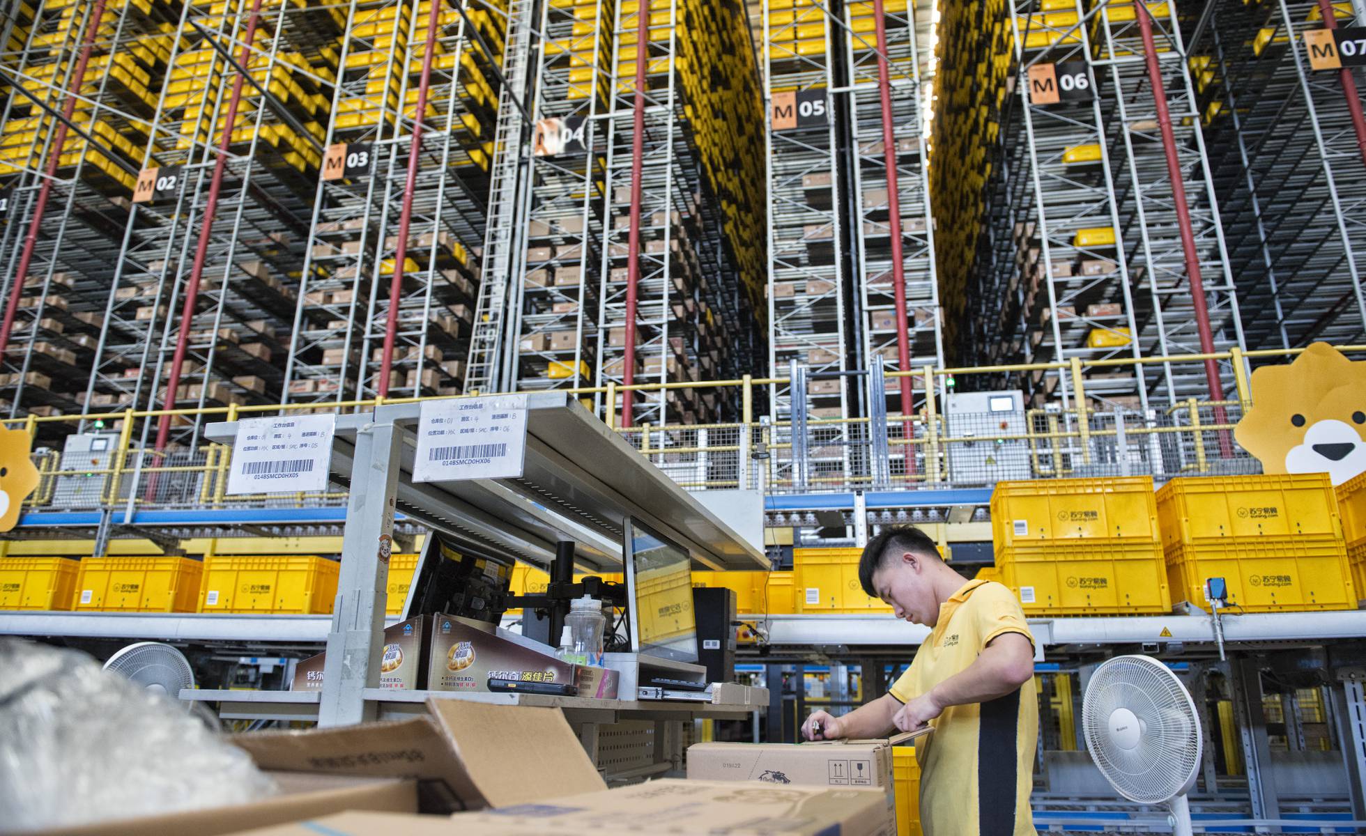 La revolución de la logística china que deja a Amazon por los suelos