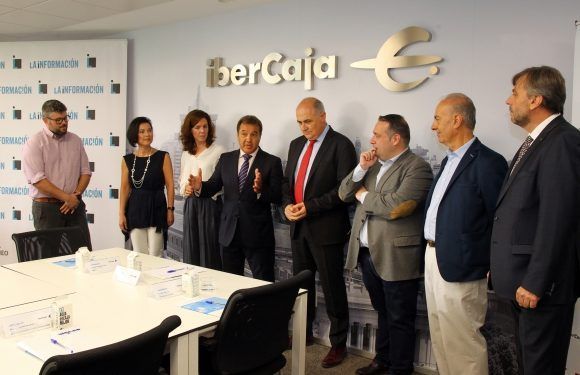Cesar Pascual, de Cervezas La Virgen abogó en el Foro Ibercaja porque la cerveza sea considerada como «alimento y no pague el impuesto del alcohol»