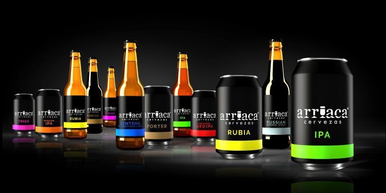 Cervezas Arriaca estrena diseño en sus envases