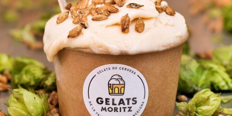 La cervecera Moritz presenta su gama de helados de cerveza