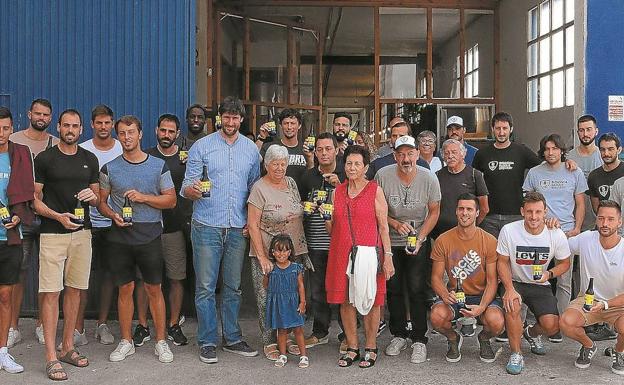 Una cerveza con historia bidasotarra