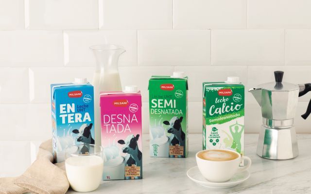 Aldi comercializará su leche con el primer envase sin aluminio del mercado