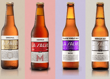 La Salve exhibe sus cervezas
