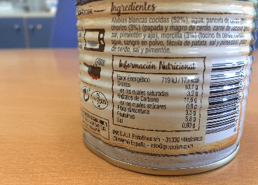El etiquetado de alimentos, asignatura pendiente en Europa