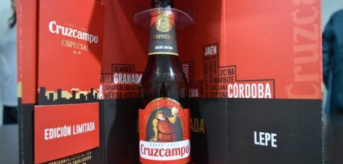 Cruzcampo dedica una edición limitada a Lepe