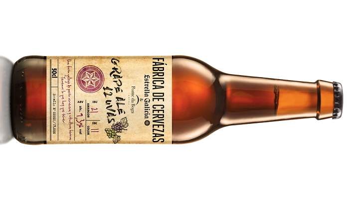 Estrella Galicia celebra la Navidad con una cerveza creada con 12 variedades de uva