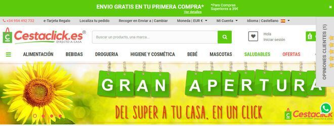 Díaz Cadenas abre su nuevo súper online: Cestaclick