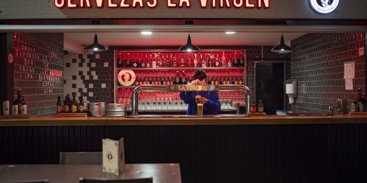 Cervezas La Virgen abre un Tap Room en el madrileño Mercado de Chamberí