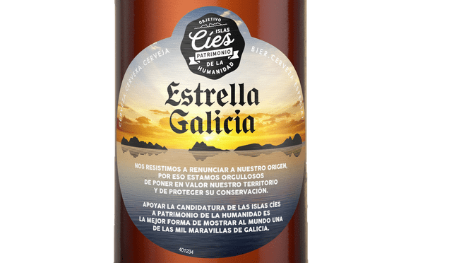 Estrella Galicia homenajea a las Islas Cíes en una edición especial