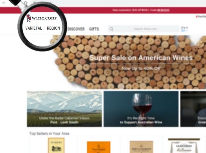 Las ventas de la tienda online Wine.com superan los 150 millones de dólares en 2019