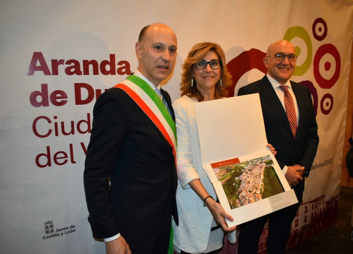Aranda toma posesión del título de ‘Ciudad Europea del Vino’