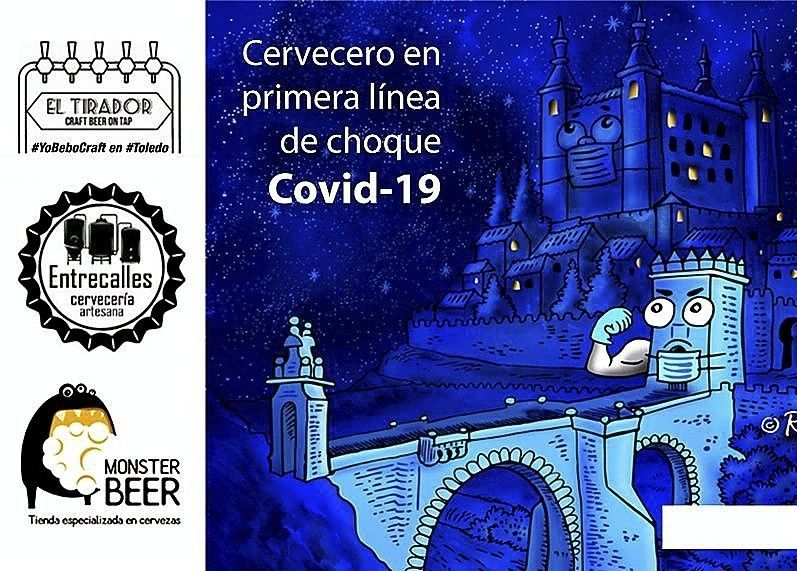 Cerveza artesanal toledana para los héroes de la pandemia