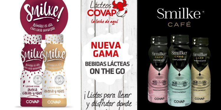 Lácteos Covap desarrolla una gama de bebidas lácteas on the go