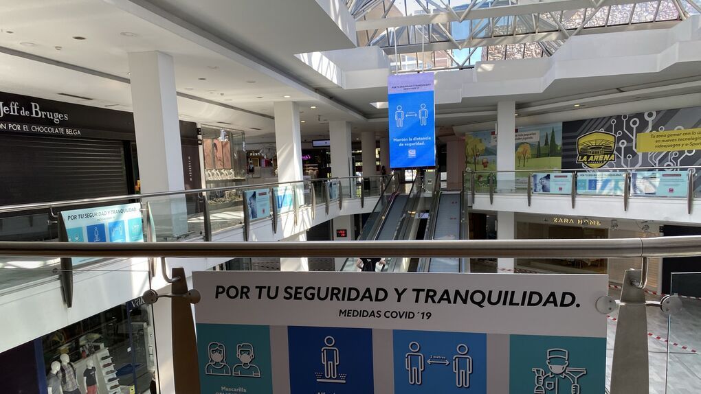 Los centros comerciales presionan al Gobierno para poder abrir desde el lunes en toda España