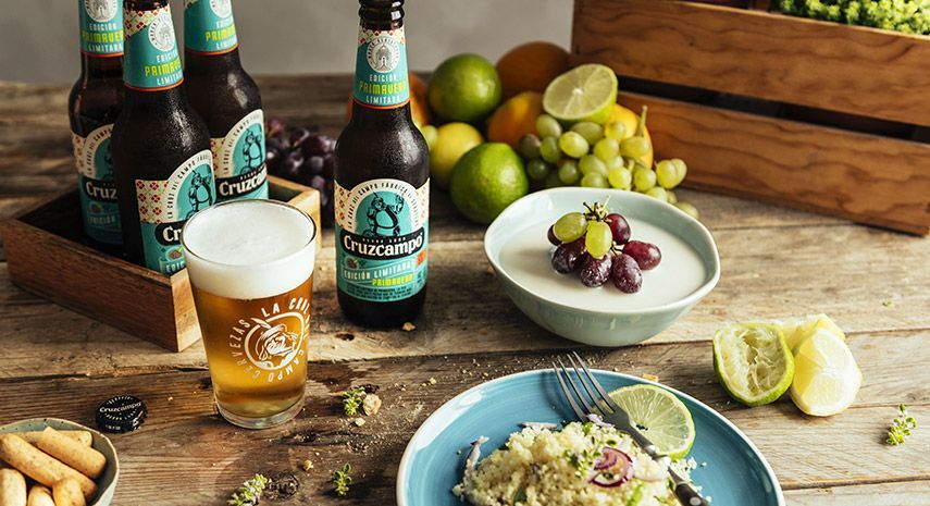 Cruzcampo marida el buen tiempo con dos propuestas cerveceras