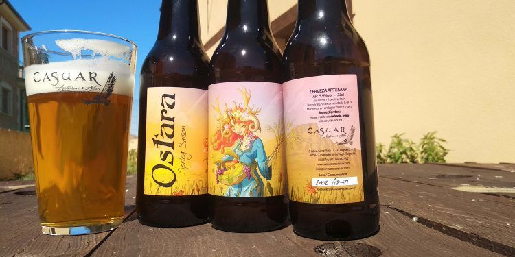 Casuar lanza Ostara, una cerveza estacional y de edición limitada que rinde culto a una festividad celta