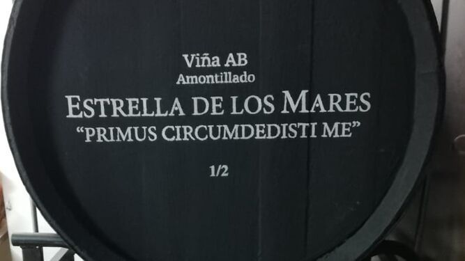 Un vino de Jerez de González Byass, embarcado en el buque Juan Sebastián Elcano