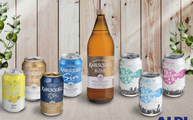 Aldi aumenta un 37% las ventas de sus cervezas de marca propia