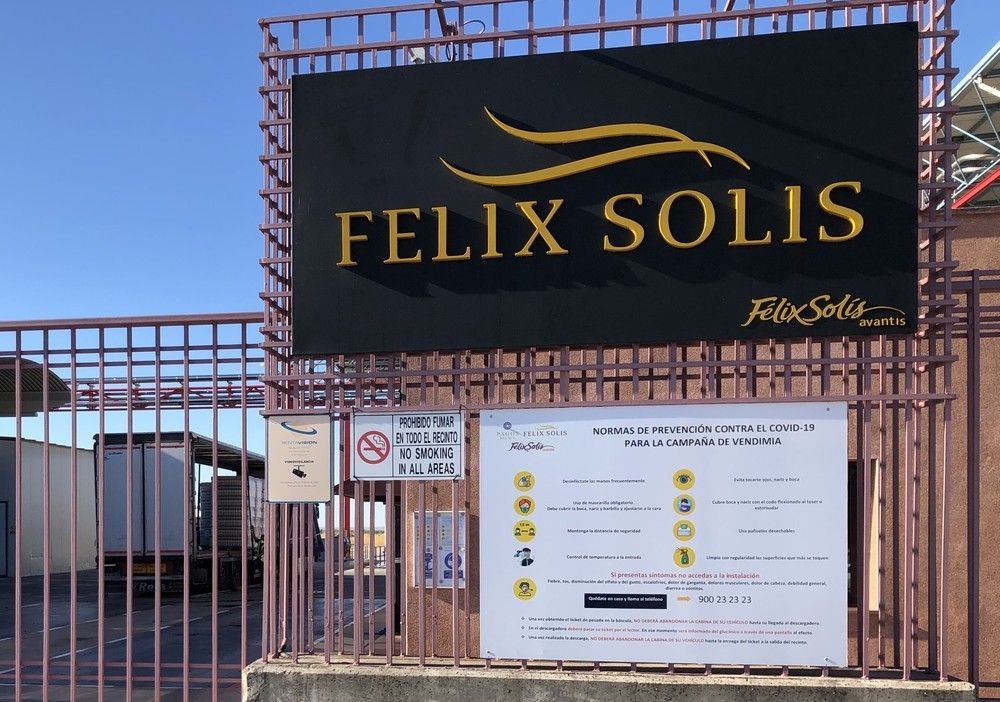 Felix Solis, primer grupo bodeguero certificado con el AgroCovid 19 por sus medidas preventivas frente a la COVID 19