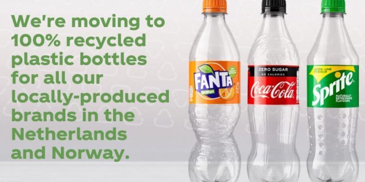 Coca-Cola extiende el uso de botellas de plástico 100% reciclado en Europa