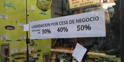 La CEC alerta de que el 30% de los comercios podrían cerrar antes de final de año