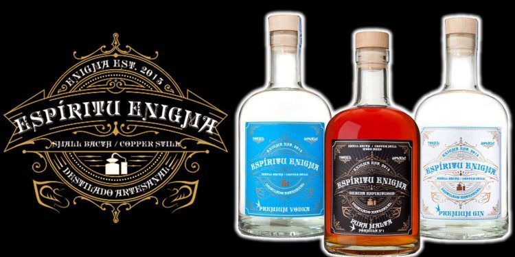 Cervezas Enigma crea una línea de destilados: Vodka, Ginebra y Pura Malta