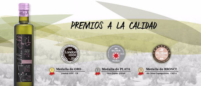 Un aceite de Castilla-La Mancha logra tres premios internacionales a la calidad