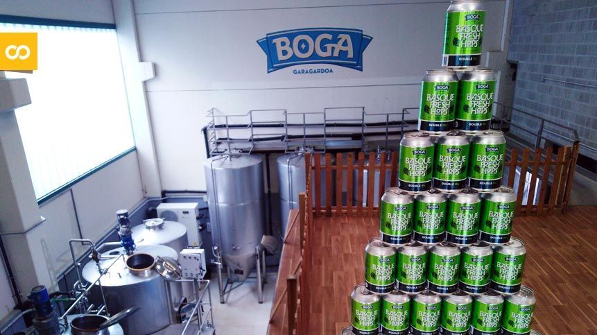Basque Fresh Hops, la nueva craft de Boga elaborada con lúpulo fresco de Euskal Herria