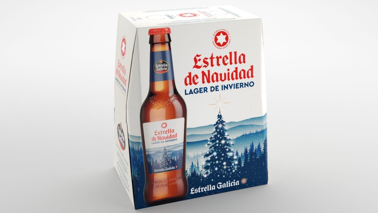 Estrella Galicia presenta su nueva cerveza Lager para esta Navidad