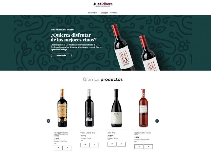 Nace JUSTRibera.com, la primera plataforma online de venta de vino de la Ribera del Duero