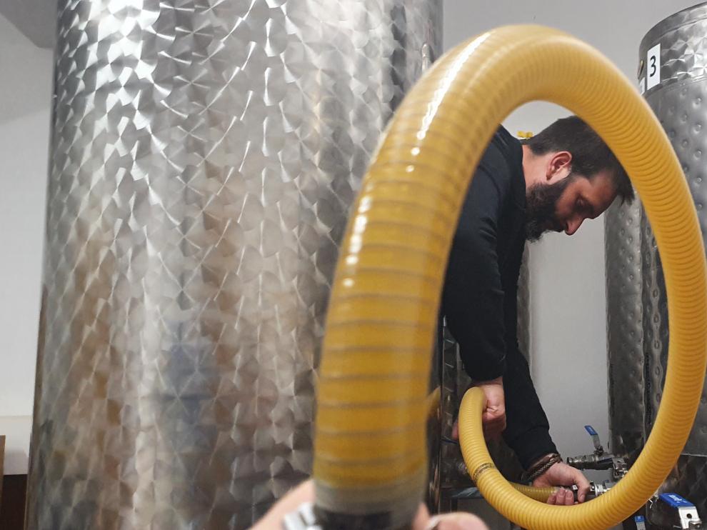 Una cerveza que triunfa en el Somontano, tierra de vinos