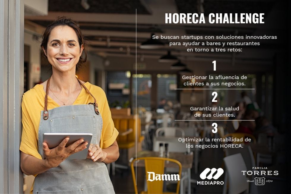 Familia Torres, Mediapro y Damm buscan startups para impulsar la hostelería