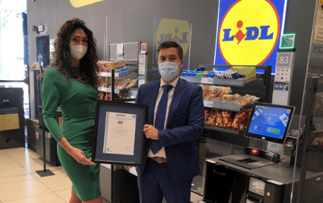 Lidl se suma a las grandes cadenas certificadas en seguridad contra la Covid
