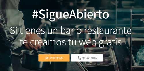 Webs gratuitas, Just Eat, Early Birds, códigos QR… iniciativas de ayuda a los hosteleros