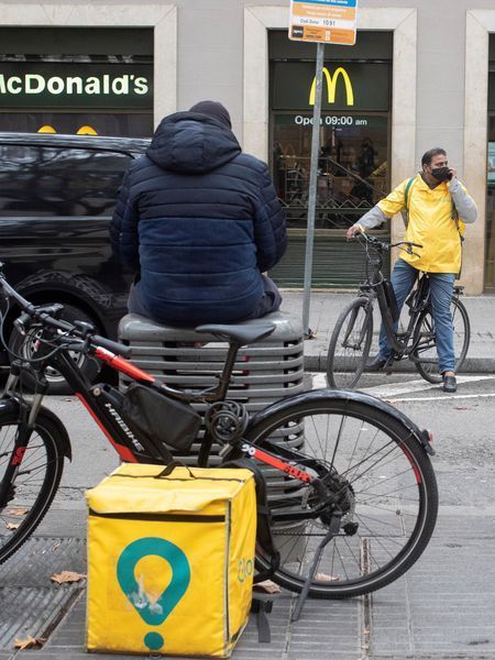 La edad de oro de los repartidores de comida