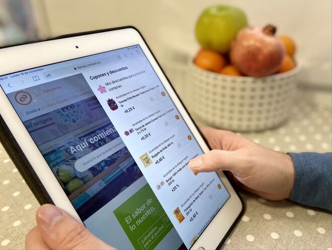 Consum amplía su servicio online en Valencia y Barcelona